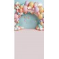 Backdrop balloon garland wedding photography 3577