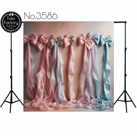 Backdrop decorative ribbons 3586