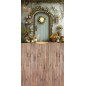 Backdrop decorated door flowers 3587