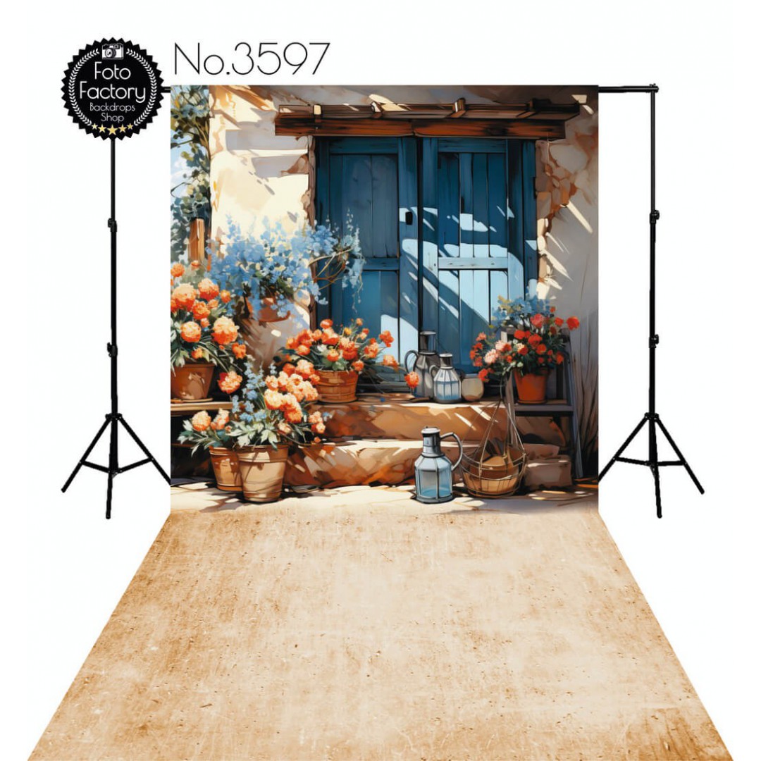 Backdrop entrance floral decoration 3597