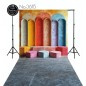 Backdrop colorful wall 3615