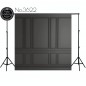 Backdrop graphite moulding 3622