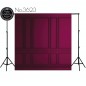 Backdrop burgundy moulding 3623