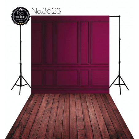 Backdrop burgundy moulding 3623