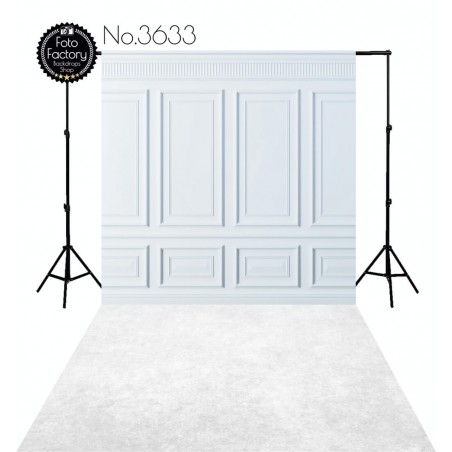 Backdrop white moulding 3633