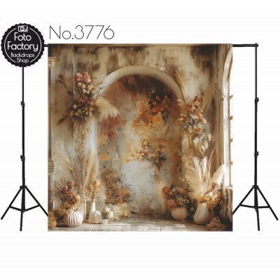 Backdrop flowers decoration 3776