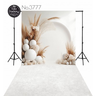 Backdrop field plants decoration 3777