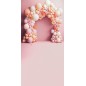 Backdrop pink decoration 3779