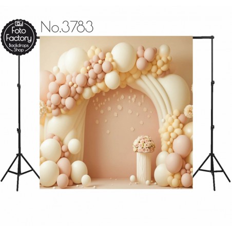 Backdrop balloons decoration 3783