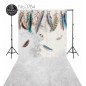 Backdrop colorful feathers 3784