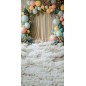 Backdrop balloons flowers decoration 3800