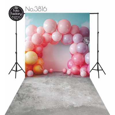 Tło Fotograficzne balony dekoracja 3816