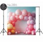 Tło Fotograficzne balony dekoracja 3816