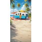 Backdrop beach caravan 3828