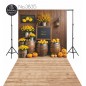 Backdrop fruit flowers decoration 3835