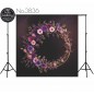 Backdrop flowers decoration 3836