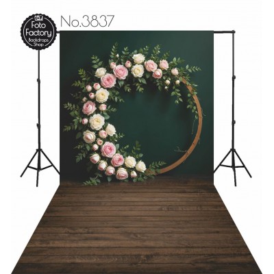 Backdrop flowers decoration 3837