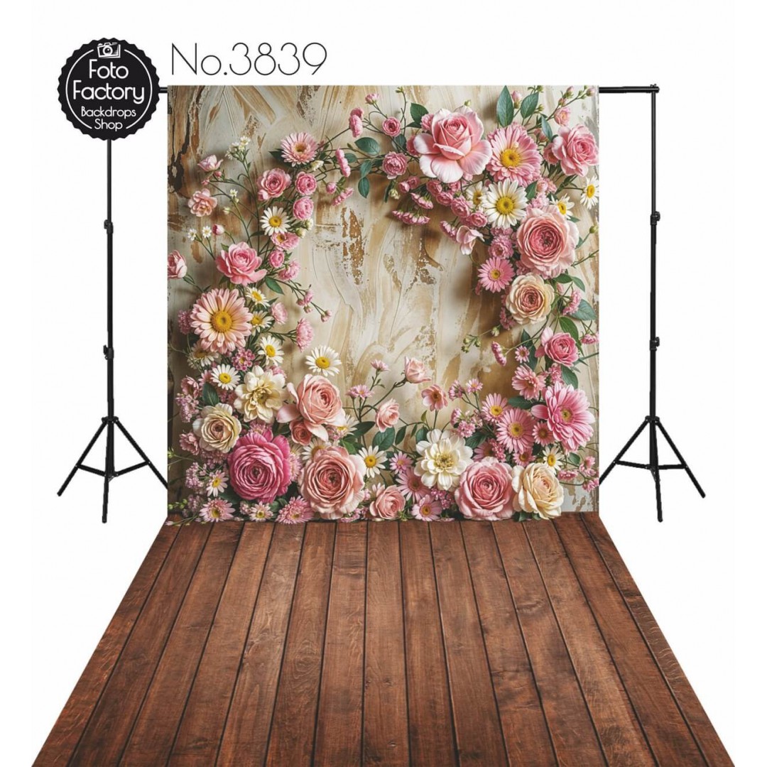 Backdrop flowers decoration 3839