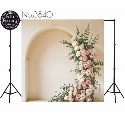 Backdrop flowers decoration 3840