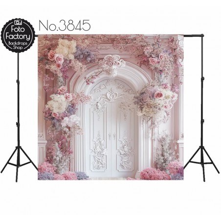 Backdrop flowers wall decoration 3845