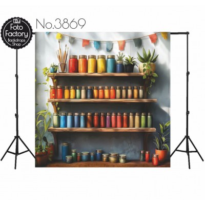 Backdrop school theme 3869