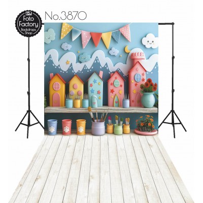 Backdrop school theme 3870