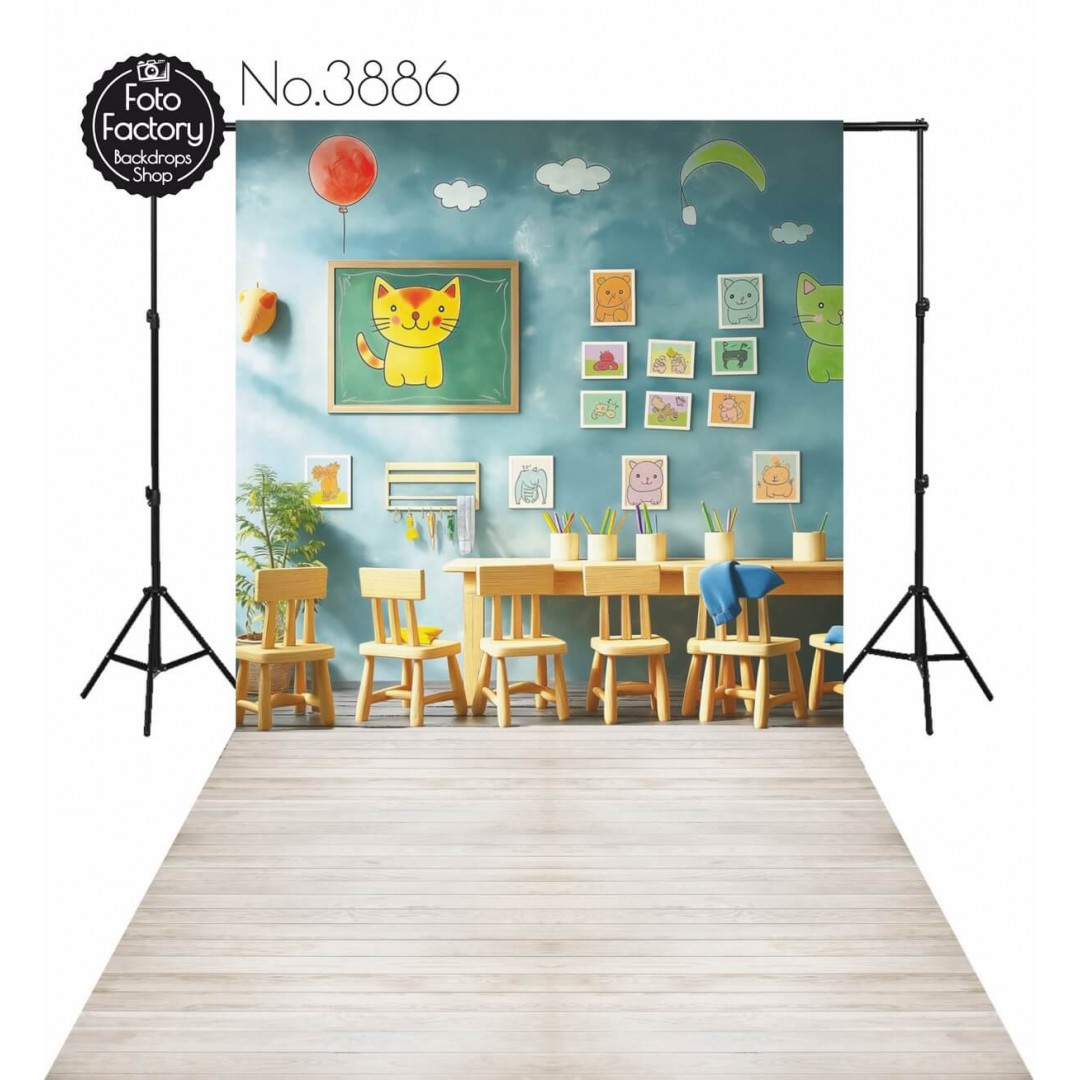 Backdrop school theme 3886