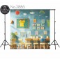 Backdrop school theme 3886