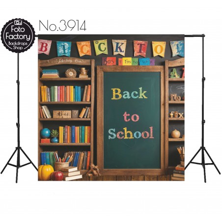 Backdrop school theme 3914