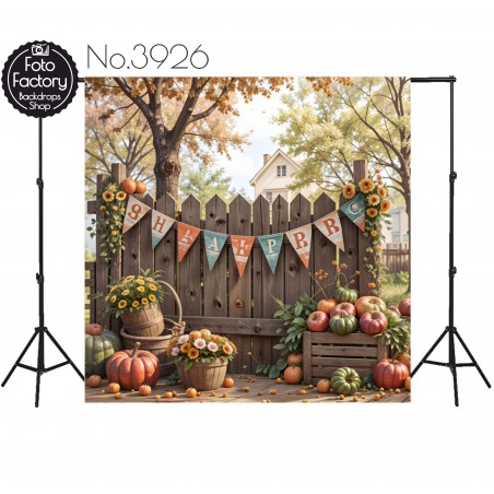 Backdrop autumn theme 3926