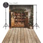 Backdrop Christmas wardrobe Christmas decorations 3945