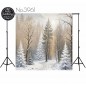 Backdrop Christmas Winter theme 3961
