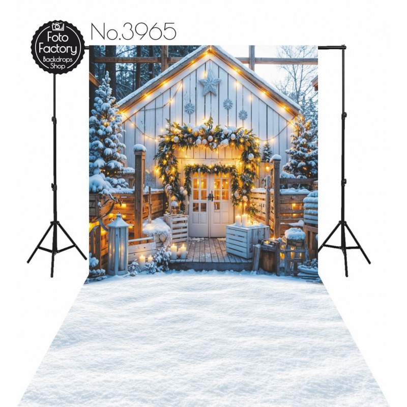 Backdrop Christmas theme 3965