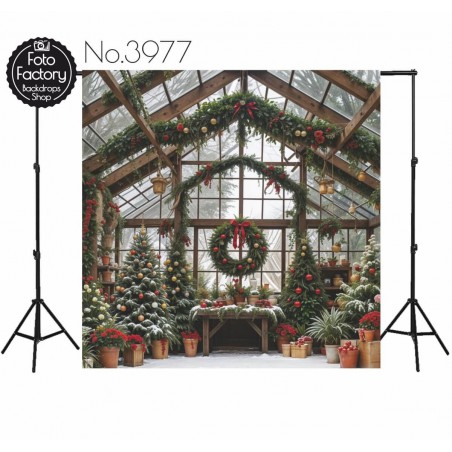 Backdrop Christmas theme 3977
