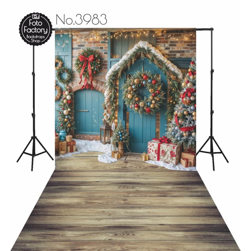Backdrop Christmas theme 3983