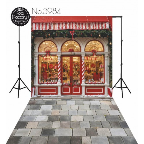 Backdrop Christmas theme 3984