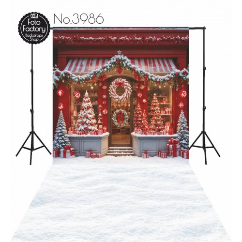 Backdrop Christmas theme 3986