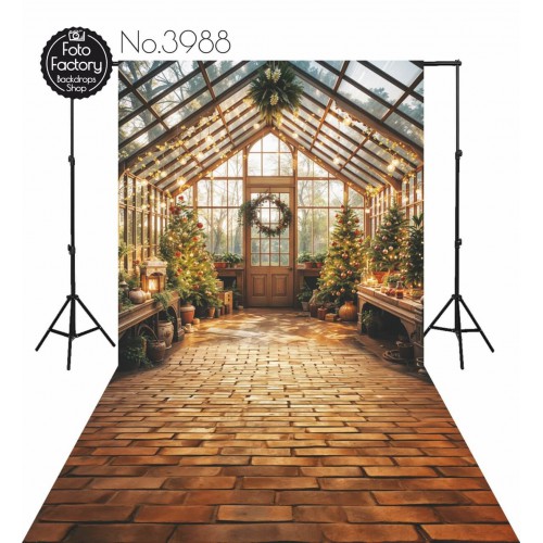 Backdrop Christmas theme 3988