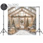 Backdrop Christmas theme 3989