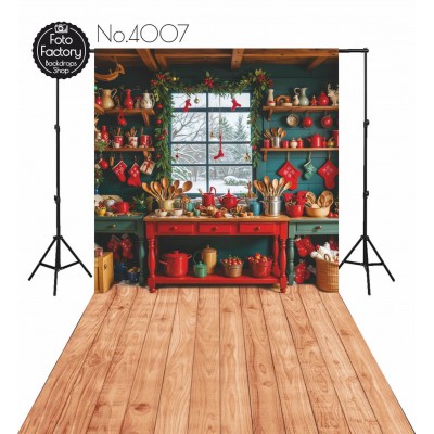 Backdrop Christmas theme 4007