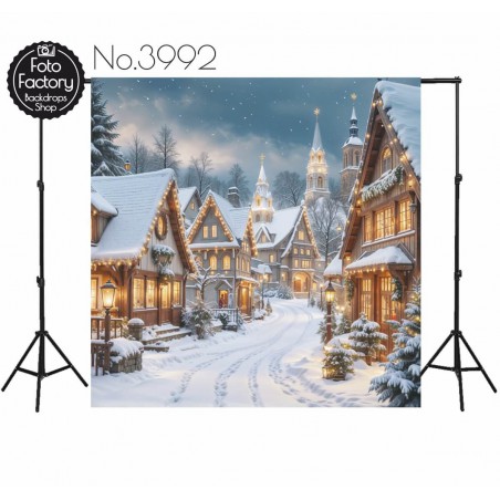 Backdrop Christmas Winter theme 3992
