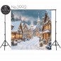 Backdrop Christmas Winter theme 3992