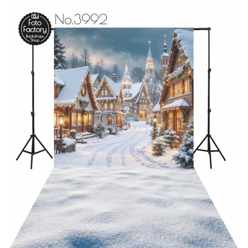 Backdrop Christmas Winter theme 3992