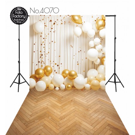 Backdrop party balloons confetti 4070