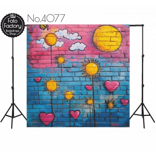 Tło Fotograficzne kolorowy mural 4077