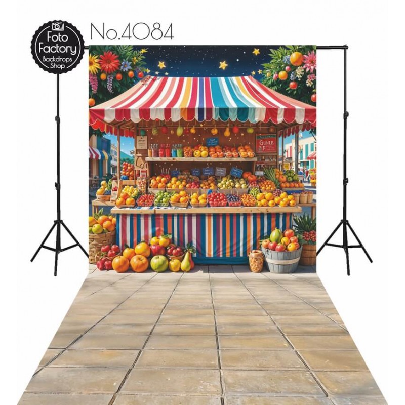 Backdrop spring theme bazaar stand 4084 Backdrop spring theme bazaar stand 4084