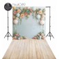 Backdrop floral decoration lanterns 4089