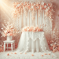 Backdrop First Communion Baptism 4091