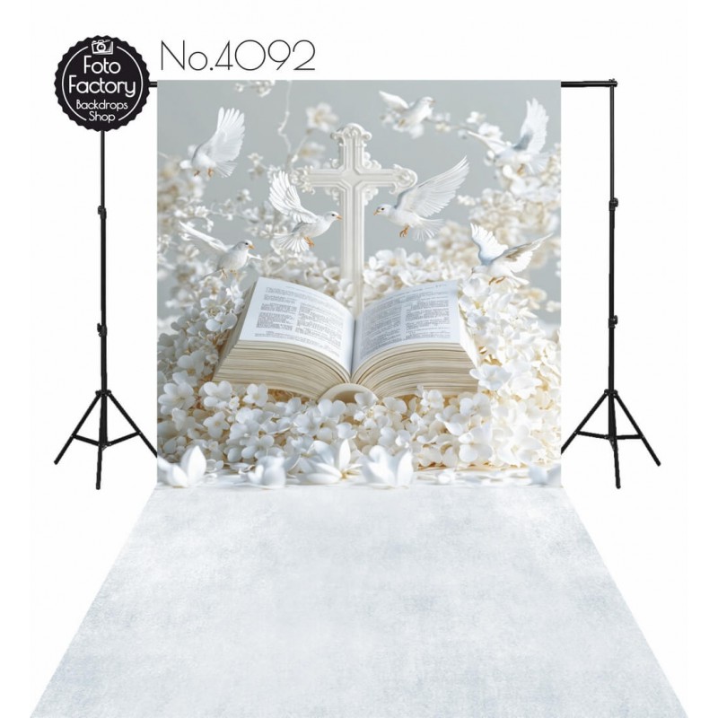 Backdrop First Communion Baptism 4092