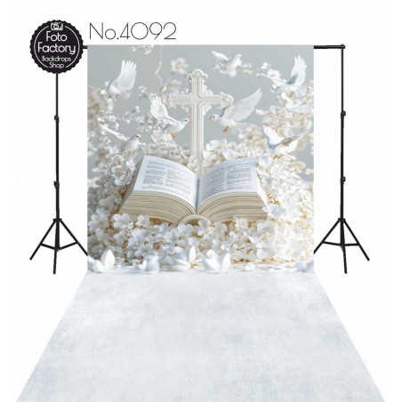 Backdrop First Communion Baptism 4092